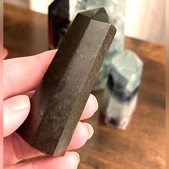 Genuine black tourmaline PROTECTION towers - Picture 5 of 6